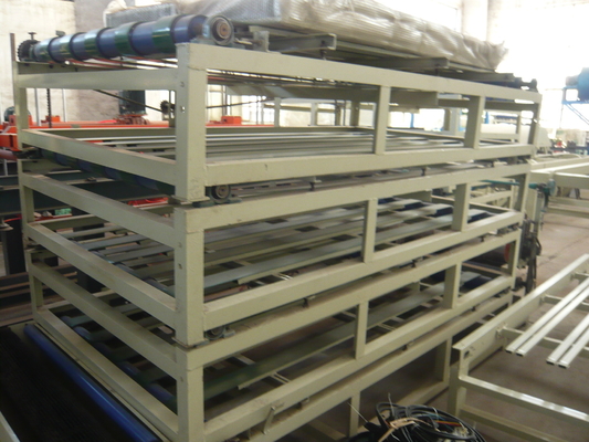 Machines voor de vervaardiging van deuren van vezelcement met dubbelrol-extruderingstechnologie