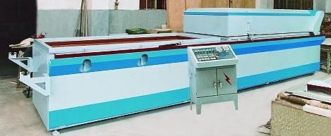 Compacte structuur Automatisering Controle Vacuümvormende machine voor plastic absorberend bord
