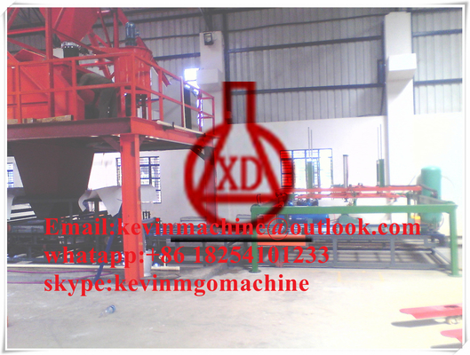 Kleurglazuur daktegelmachine voor 1,8 m x 0,72 m Standaard specificatie