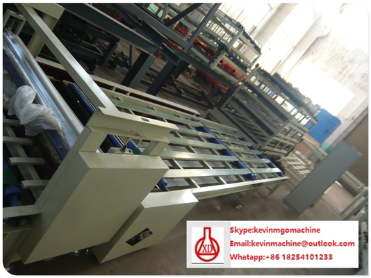 Automatische vacuümvormmachine met lijmverspreiding, overlapping en droogproces
