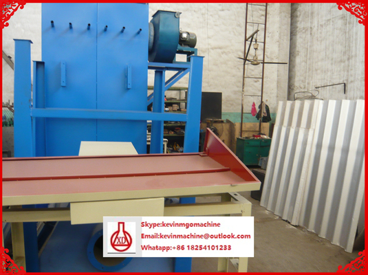 Kleurstaal daktegel maken machine, professionele hydraulische tegelpers machine
