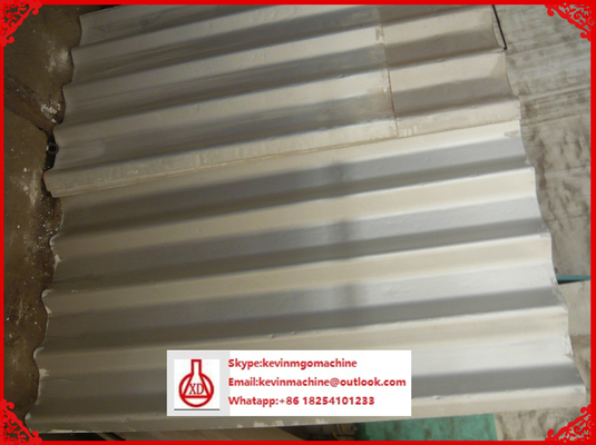 Kleurstaal daktegel maken machine, professionele hydraulische tegelpers machine