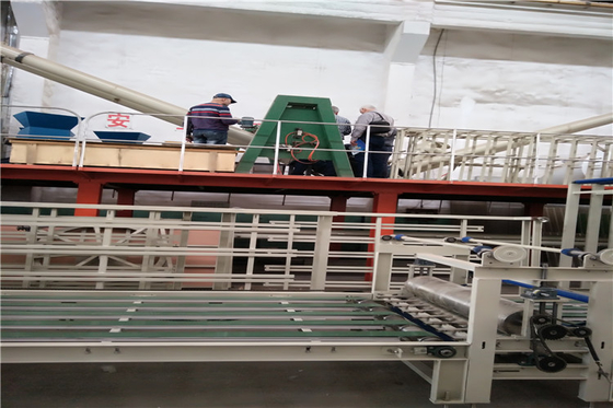 Grondstof Mgo daktegelmachine, dakplaatmachine