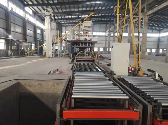 Geavanceerde productielijn voor MgO-platen met hoge druksterkte 000 PSI en oppervlaktealkaliniteit -10 Ph