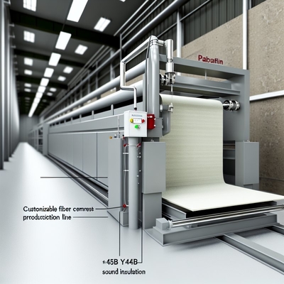 Productielijn voor op maat gemaakte vezelcementplaten met ≥ 45 dB geluidsisolatie