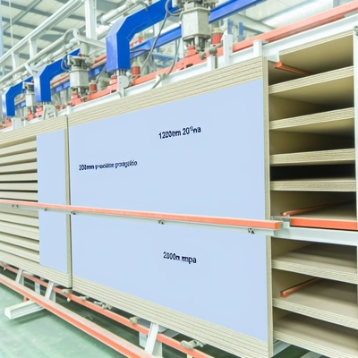 Productielijn voor vezelcementplaten met een breedte van 1200 mm en een sterkte van ≥ 20 Mpa