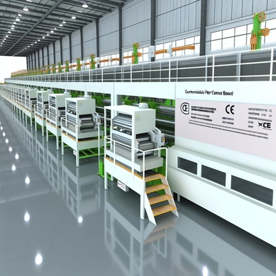 Vochtbestendigheid Aanpasbare productielijn voor vezelcementplaten met een sterke compressievermogen
