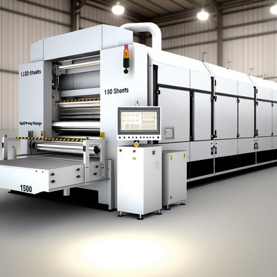 1500 vellen Materiaaldikte 0,3-0,8 mm Automatische meubelmachine voor de meubelproductie