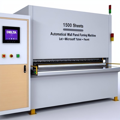 1500 vellen Materiaaldikte 0,3-0,8 mm Automatische meubelmachine voor de meubelproductie