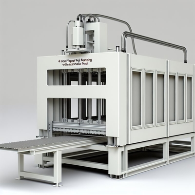 4-uurs brandwerende wandpaneelvormmachine met automatische toevoer