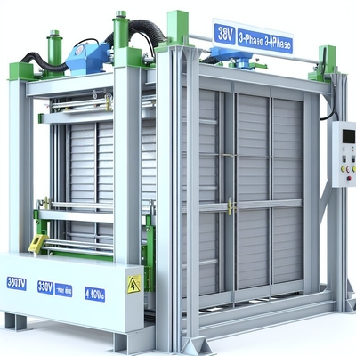 Wandpaneelvormmachine 380V 3-fase met 4-uur brandwerende panelen