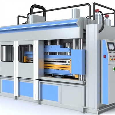 Maatwerk Kleur 3-Fase Wandpaneel Vormmachine voor Dubbele Wandpanelen