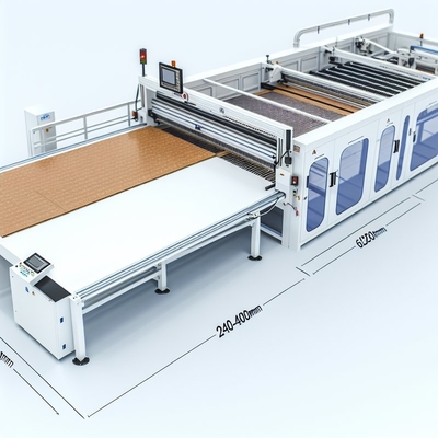 Volledig automatische MGO-plankmachine 2400-24000 mm Lengte, 600-1220 mm Breedte