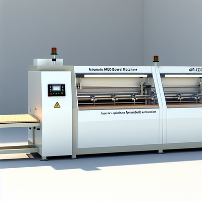 A1 Klasse Automatische MGO Platenmachine voor 600-1220mm Breedte Platen met ≤1.5mg/L Formaldehyde-emissie