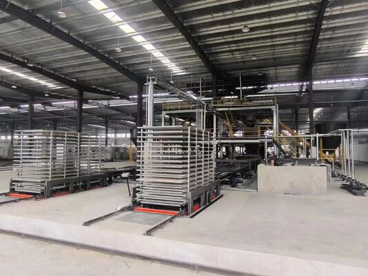 Voltage 380v Automatische meubels XPS isolatie tegel backer board productielijn