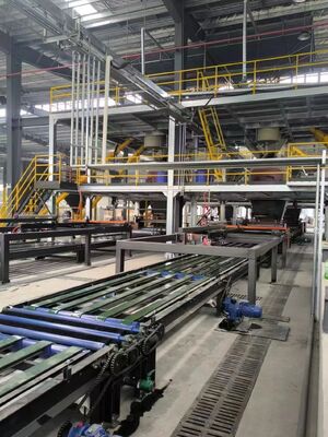 Voltage 380v Automatische meubels XPS isolatie tegel backer board productielijn