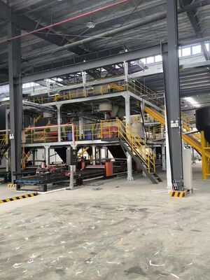Strawboard machine met grondstof vochtgehalte 8-12% en productbreedte 600-2000 mm voor optimale werktemperatuur 20-80 °C