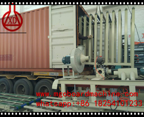 Huis Prefab Magnesiumoxide daktegelmachine / productielijn Ce-certificaat