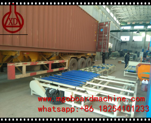 Huis Prefab Magnesiumoxide daktegelmachine / productielijn Ce-certificaat