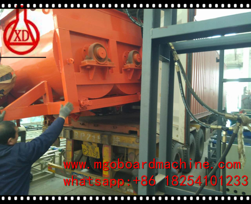 Meer capaciteit Mgo Platenmachine Cement Dakvormende platen Productie