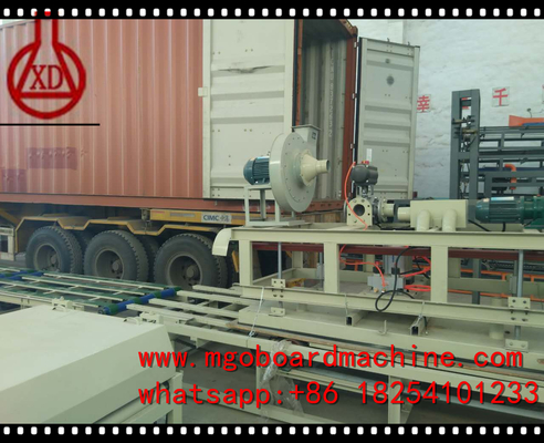 Meer capaciteit Mgo Platenmachine Cement Dakvormende platen Productie
