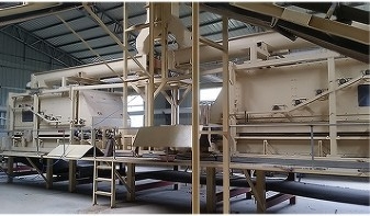 0.6-1.2 g/cm3 Dichtheid Straw Board Machine PLC Control System