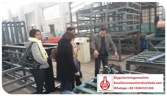 Bouwend AfgietselBouwmateriaal die Machines Automatisch maken Hoge Capaciteits Volledige