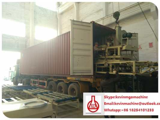 Volledig Automatisch Mgo/van Mgcl/van de Vezel Materieel Dakwerkbroodje die Machineenergie vormen - besparing