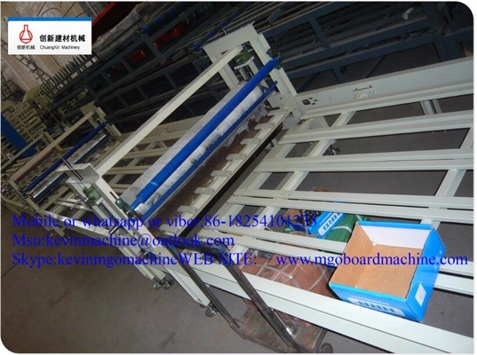 Decoratieve Mgo het Comité van de Sandwich Lichtgewichtmuur Machine met Mgo/Mgcl2/Fiberglasnetwerk