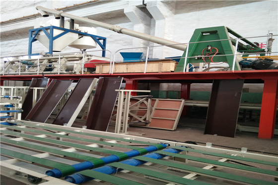 Automatische Mgo Magnesiumoxide Vuurvaste Drywall Raad die Machineproductielijn maken