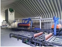 6 het Netwerk die van het laagfiberglas Mgo Raadsproductielijn schuren die Muurcomités produceren
